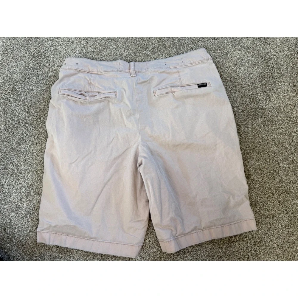 Vintage Y2K Hollister‎ Epic Flex Classic Shorts Mens 32 Pink Chino